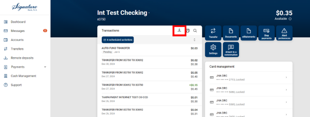 View and Download Check Information 12